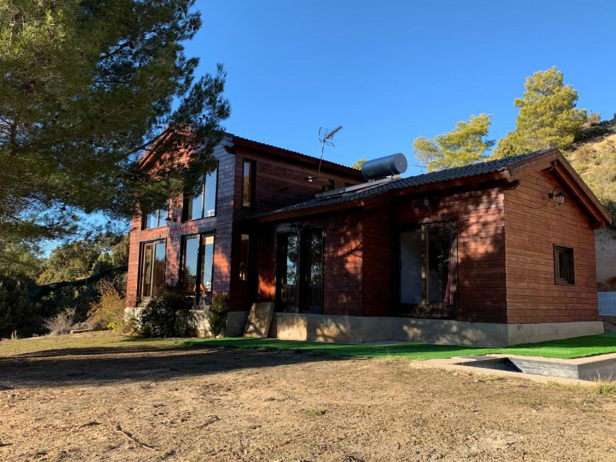 Casa de madera en Alto Tajo Villa Trillo Exterior foto