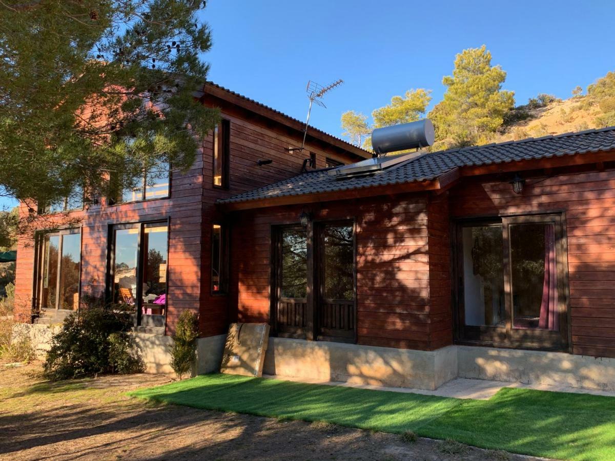 Casa de madera en Alto Tajo Villa Trillo Exterior foto